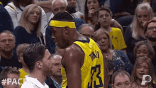 bloody nose whew ouch busted open myles turner