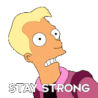 Stay Strong Randy Munchnik Sticker - Stay Strong Randy Munchnik John Dimaggio Stickers