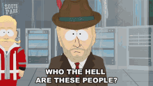 who the hell are these people lennart bedrager south park i dont know them random people