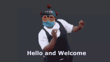 Hello And Welcome Mr Creper7 GIF - Hello And Welcome Mr Creper7 Roblox GIFs