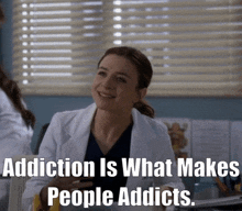 Greys Anatomy Amelia Shepherd GIF - Greys Anatomy Amelia Shepherd Addiction Is What Makes People Addicts GIFs