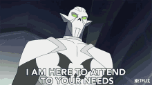 I Am Here To Attend To Your Needs Clone GIF