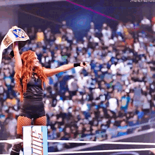 Becky Lynch Smack Down Womens Champion GIF - Becky Lynch Smack Down Womens Champion Wwe GIFs