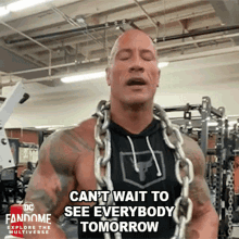 Cant Wait To See Everybody Tomorrow Dwayne Johnson GIF - Cant Wait To See Everybody Tomorrow Dwayne Johnson The Rock GIFs