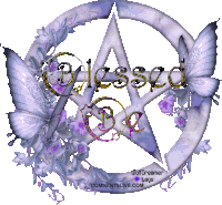 Wicca Blessed Sticker - Wicca Blessed Stickers