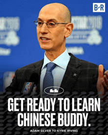 Adam Silver Chinese GIF - Adam Silver Chinese GIFs