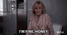 Im Fine Honey Jane Fonda GIF