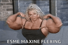 Flexgirl Muscle Girl GIF - Flexgirl Muscle Girl GIFs