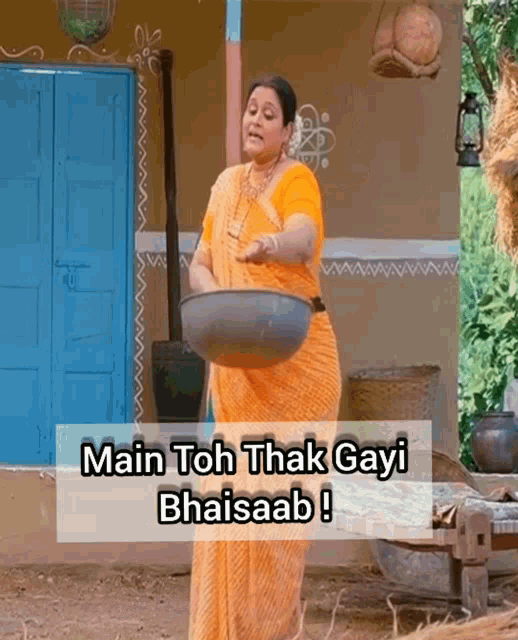 Main Toh Thak Gayi Hansa GIF - Main Toh Thak Gayi Hansa Khichdi - Discover & Share GIFs