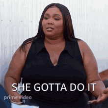 She Gotta Do It Lizzo GIF - She Gotta Do It Lizzo Lizzos Watch Out For The Big Grrrls GIFs
