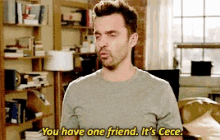 New Girl You Have One Friend GIF