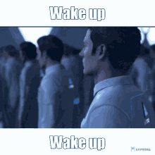 Wake Up Connor GIF - Wake Up Connor Detroit Become Human GIFs