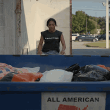 Dumpster Dive Brittany Pitts GIF - Dumpster Dive Brittany Pitts The Game GIFs