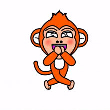 monkey animal haha laugh happy