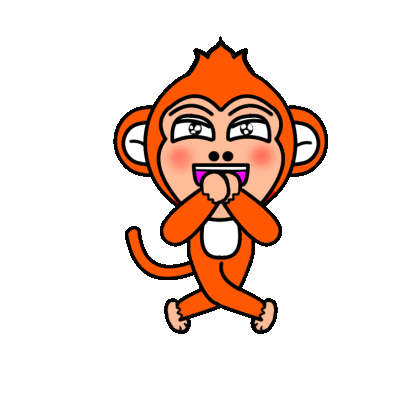 Monkey Animal Sticker - Monkey Animal Haha - Discover & Share GIFs