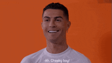 Ronaldo Cheeky Boy GIF - Ronaldo Cheeky Boy Meme GIFs