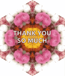 thank you flowers thank you so much mandala