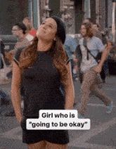 Rachel Berry Glee GIF - Rachel Berry Glee Girl Who Is Going To Be Okay GIFs