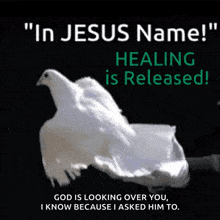 In Christ Healing Is Released GIF - In Christ Healing Is Released GIFs