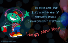 Happy New Year Mom And Dad GIF - Happy New Year Mom And Dad Friend GIFs
