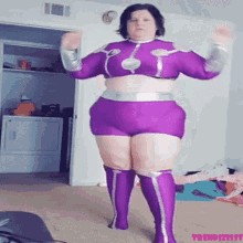 Fat Girl Dancing GIF