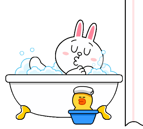 Bath Time Oops Sticker - Bath Time Oops Dont Look Stickers