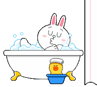 Bath Time Oops Sticker - Bath Time Oops Dont Look Stickers