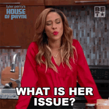What Is Her Issue Laura GIF - What Is Her Issue Laura House Of Payne GIFs