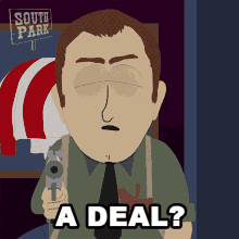 A Deal Detective Hopkins GIF - A Deal Detective Hopkins South Park GIFs