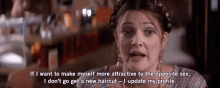 My Dating Profile Says Update Profile GIF - My Dating Profile Says Update Profile Drew Barrymore GIFs