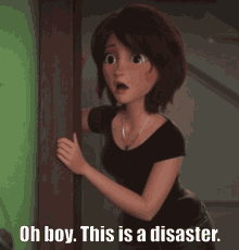 This Is A Disaster Aunt Cass GIF - This Is A Disaster Aunt Cass Baymax GIFs