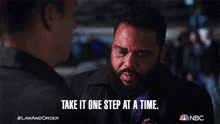 Take It One Step At A Time Detective Kevin Bernard GIF - Take It One Step At A Time Detective Kevin Bernard Law & Order GIFs