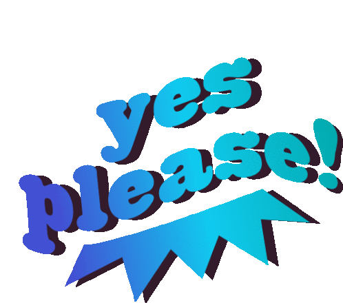 Yes Please Totally Sticker - Yes Please Totally Yes Yes Yes Stickers