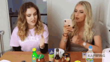 Girl Hold Up One Sec GIF - Girl Hold Up One Sec Check Phone GIFs