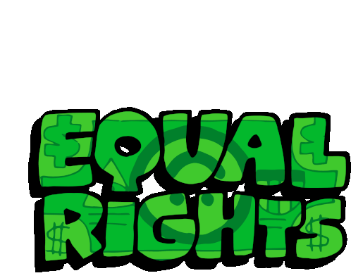 Equal Work Equal Pay Sticker - Equal Work Equal Pay Equal Rights Stickers