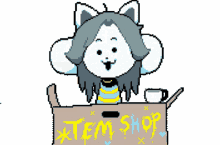 temmy cat tem shop smile cute
