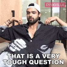 That Is A Very Tough Question Parth Samthaan GIF - That Is A Very Tough Question Parth Samthaan Pinkvilla GIFs