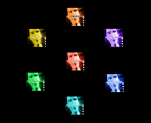 a collage of images of a man with the words " what a wonderful picture "