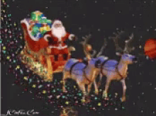Santas Coming Feliz Navidad GIF - Santas Coming Feliz Navidad Santa Claus GIFs