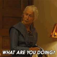 What Are You Doing Cara Dutton GIF - What Are You Doing Cara Dutton Helen Mirren GIFs