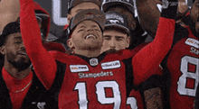 calgary stampeders bo levi mitchell stampeders cfl canadian football
