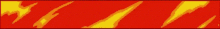 a red and yellow background with the word death written in red letters .