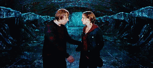 hermione granger and draco malfoy kissing scene