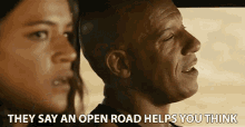 They Say An Open Road Helps You Think Open Way GIF