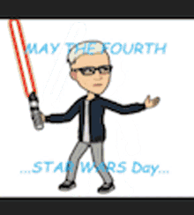 Star Wars Day Jedi GIF - Star Wars Day Jedi May4 GIFs