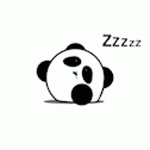 Panda Sleep GIF - Panda Sleep Cute - Discover & Share GIFs