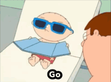 Family Guy Stewie GIF - Family Guy Stewie Go Away GIFs