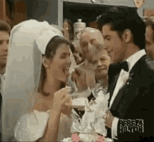 Cake Wedding GIF - Cake Wedding Couple GIFs