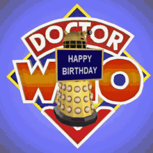 Happy Birthday Dr Who GIF