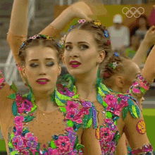 Wave Russia Rhythmic Gymnastics GIF - Wave Russia Rhythmic Gymnastics Olympics GIFs